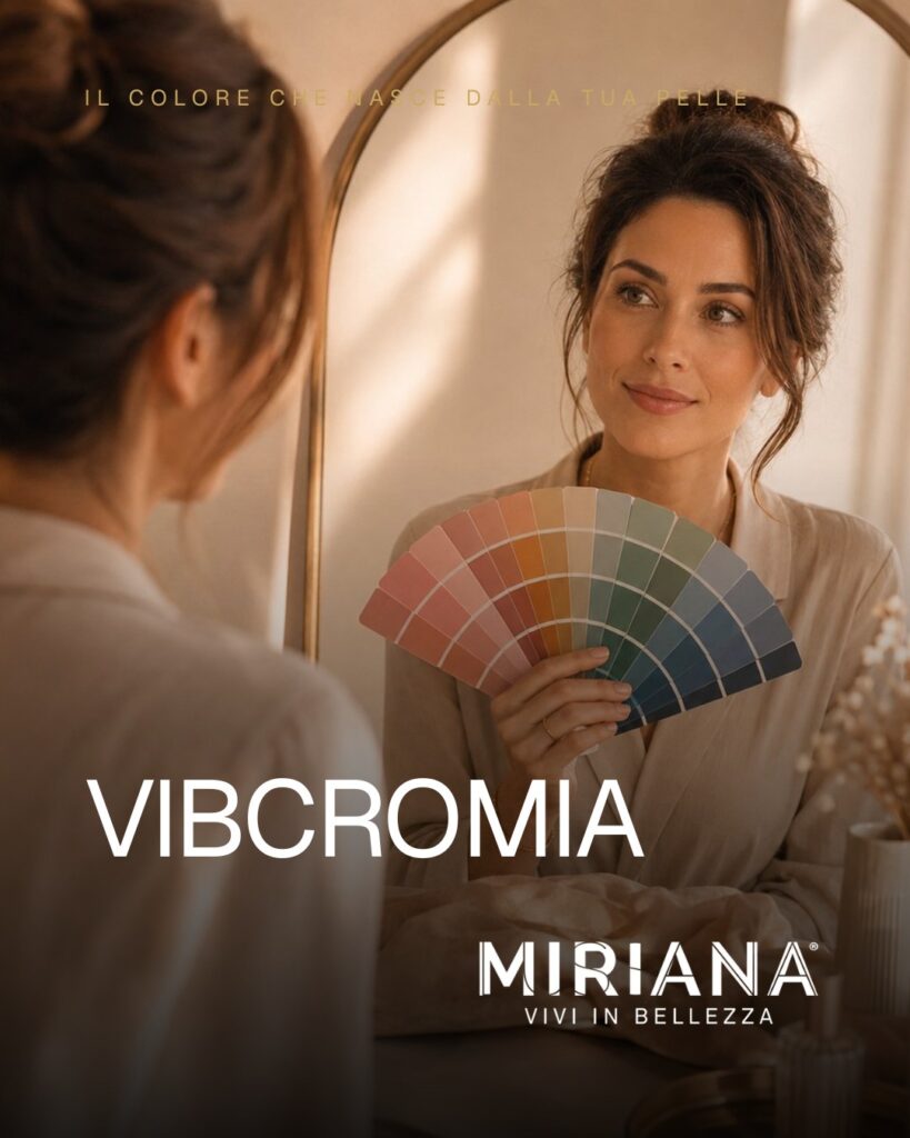 Consulenza VIBcromia al Salone Miriana di Roveredo: scopri quali sono i tuoi colori amici con analisi armocromia e visagismo